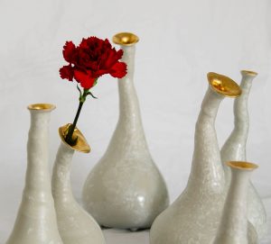 chelsea white white ceramic les danceuses fleurs