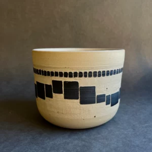 Cache pot sgraffito CUBE