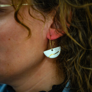 Boucles d'oreilles Hémilune