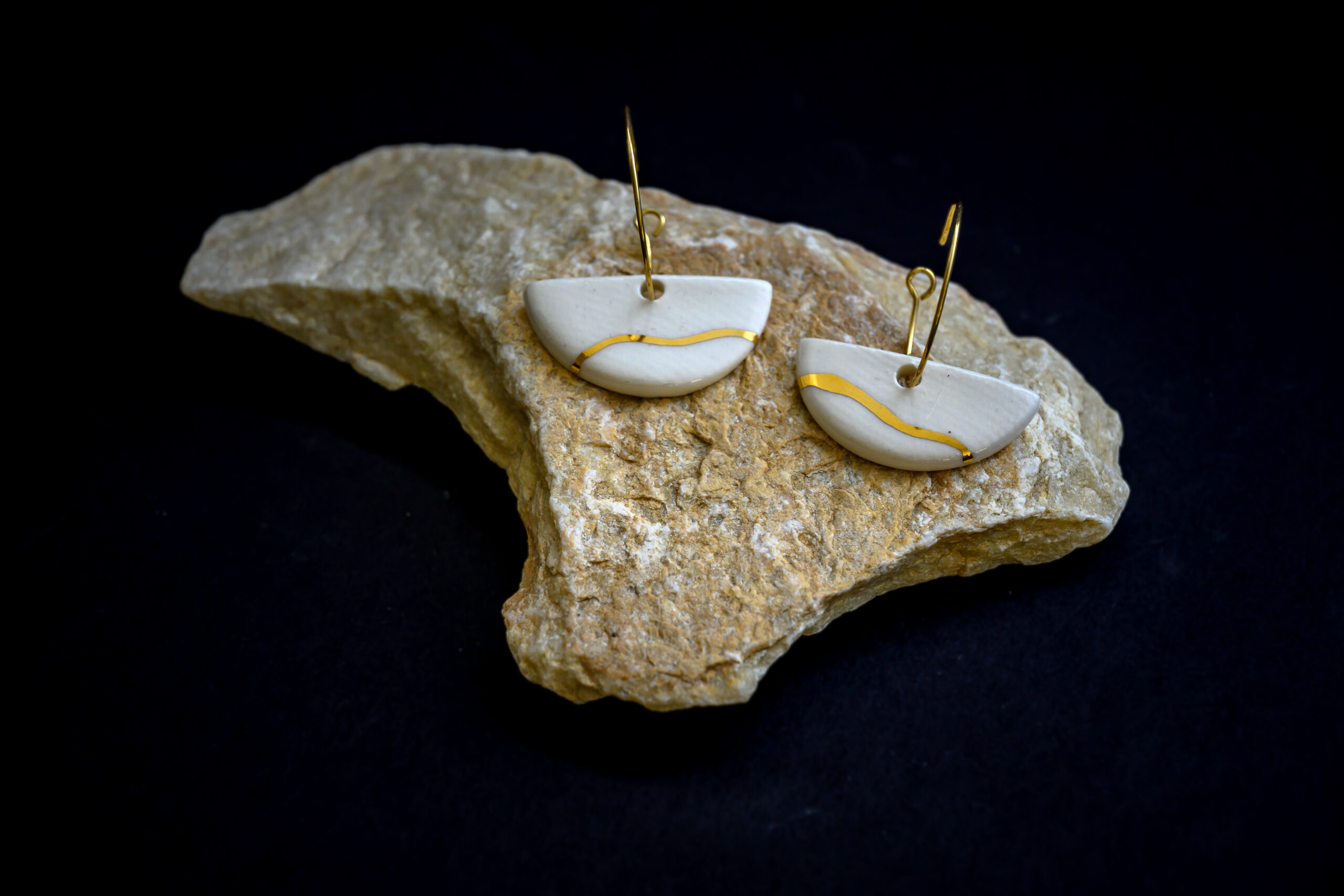 Boucles d'oreilles Hémilune – Image 2