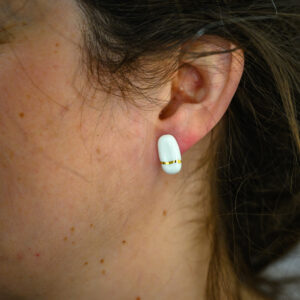 Boucles d'oreilles Clou Square