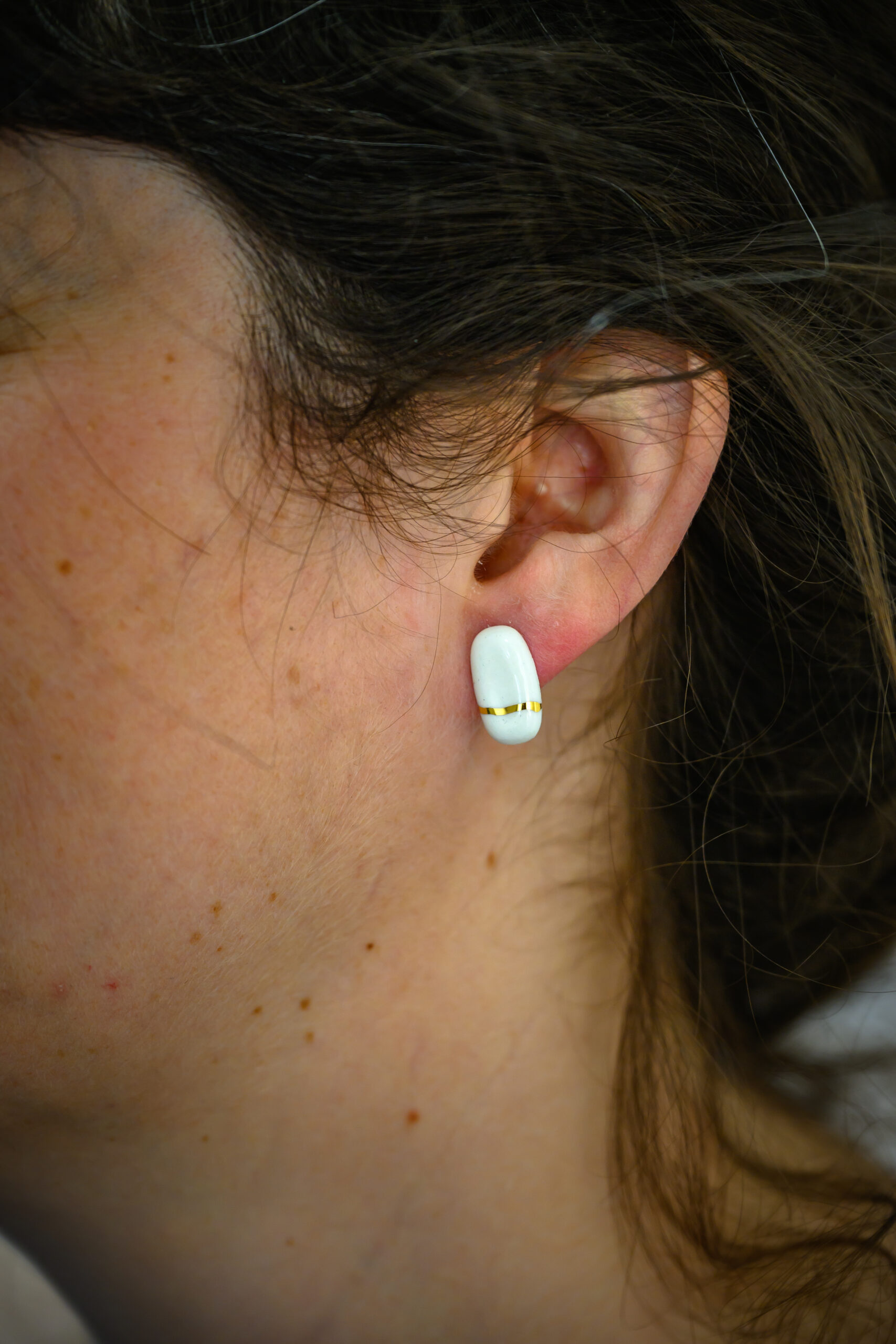 Boucles d'oreilles Clou Square